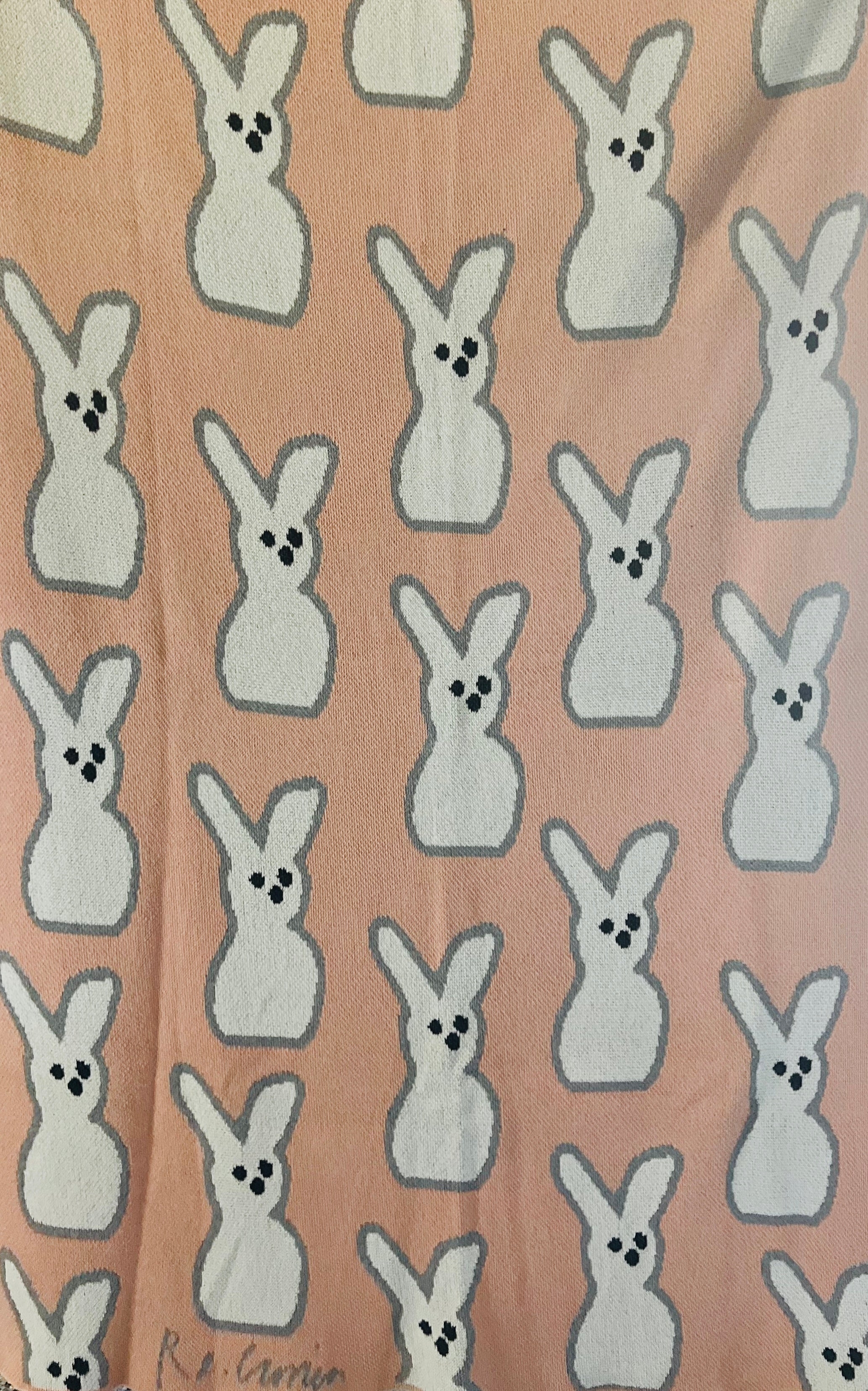 Bunny Throw Blanket