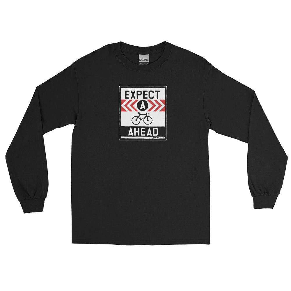 Expect A Bike Ahead Unisex Long Sleeve